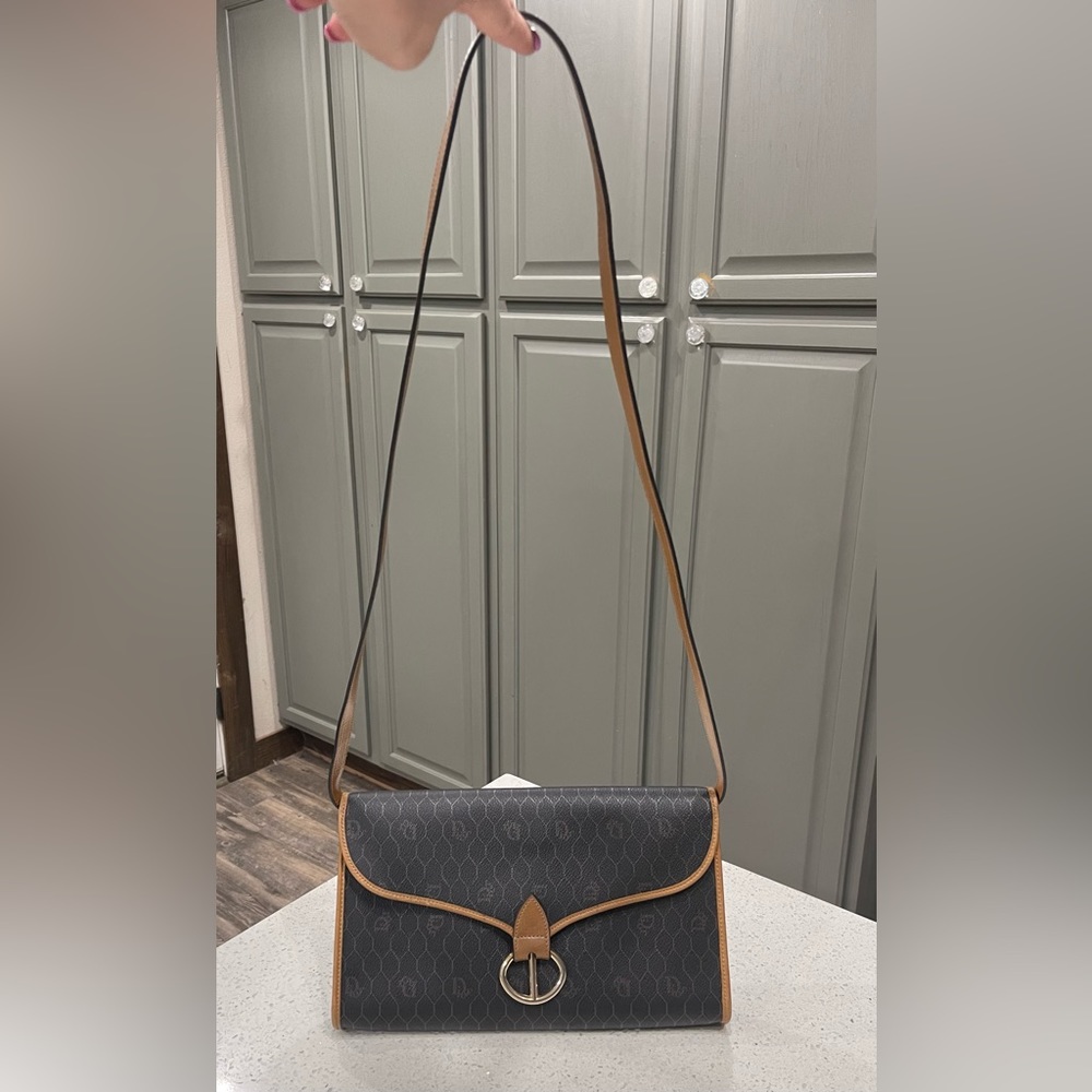 Christian Dior Honeycomb Trotter Clutch/Crossbody COA